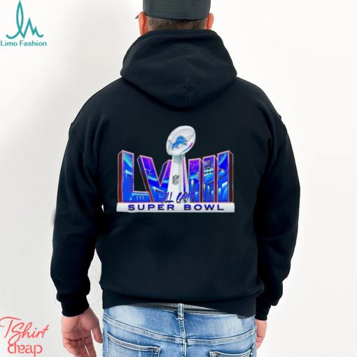 Detroit Lions super bowl LVIII all grit shirt