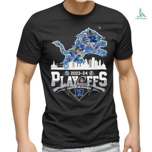 Detroit Lions team signature city 2023 2024 playoffs shirt