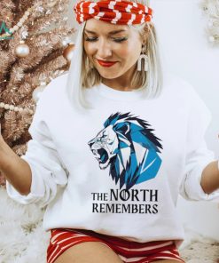 Detroit Lions the north remembers lion shirt