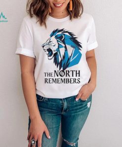 Detroit Lions the north remembers lion shirt