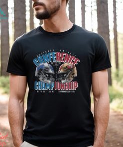 Detroit Lions vs San Francisco 49ers 2023 Championship Matchup T Shirt