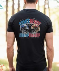 Detroit Lions vs San Francisco 49ers 2023 Championship Matchup T Shirt