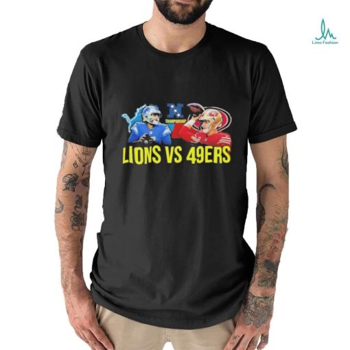 Detroit Lions vs. San Francisco 49ers NFC Championship 2024 Shirt