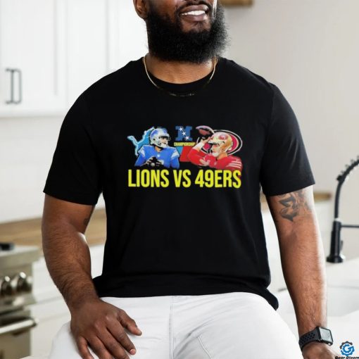 Detroit Lions vs. San Francisco 49ers NFC Championship 2024 Shirt