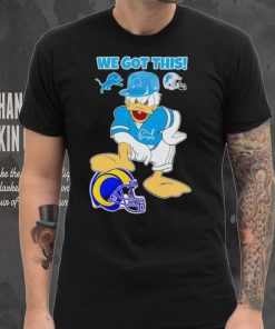 Detroit Lions we got this Donald Duck stomp Los Angeles Rams shirt