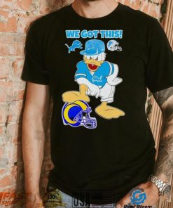 Detroit Lions we got this Donald Duck stomp Los Angeles Rams shirt