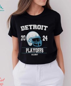 Detroit Playoffs Allgrit Helmet 2024 Shirt