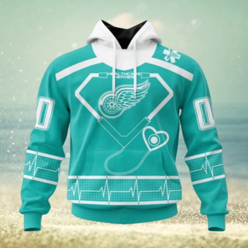 Detroit Red Wings Hoodie Special Design Honoring Healthcare Heroes Hoodie