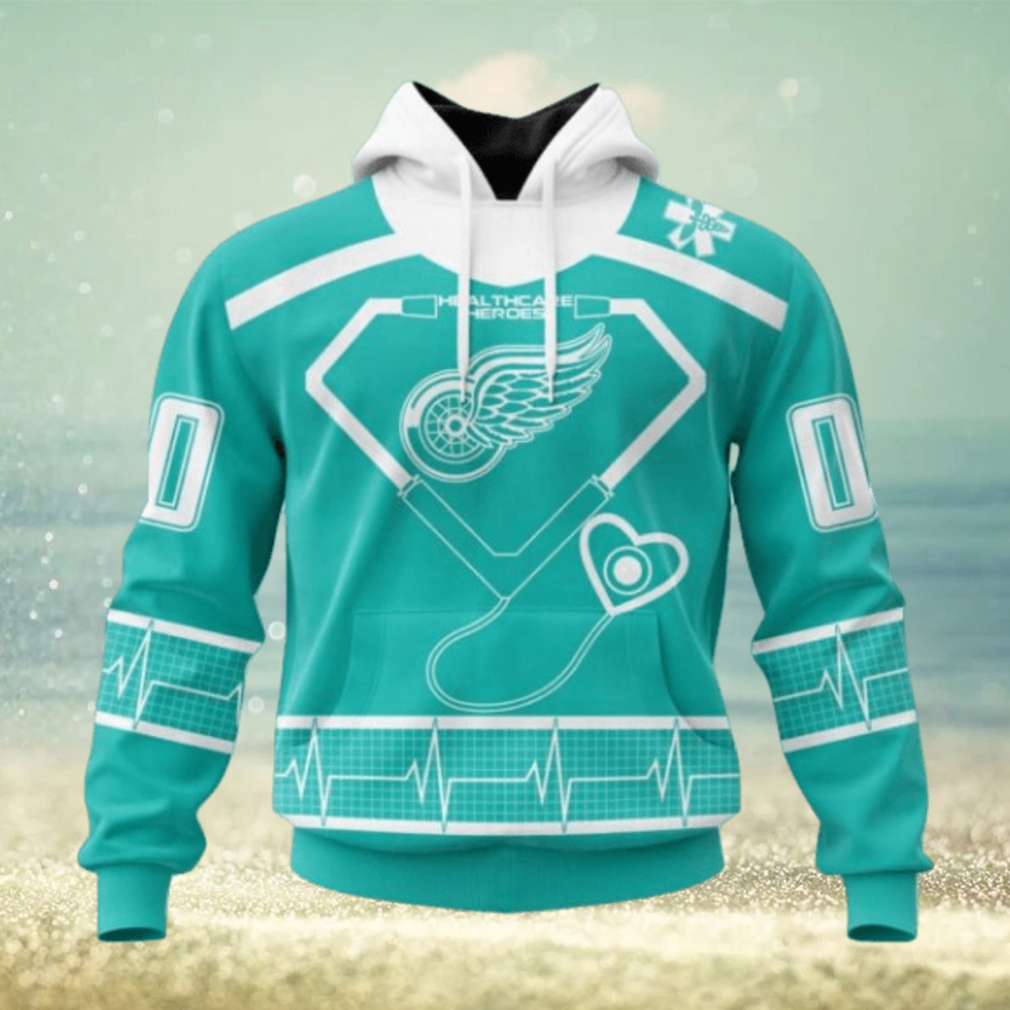 Detroit Red Wings Hoodie Special Design Honoring Healthcare Heroes Hoodie Detroit Red Wings Hoodie Special Design Honoring Healthcare Heroes Hoodie