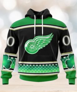 Detroit Red Wings Hoodie Specialized Unisex Kits Hockey Celebrate St Patrick’s Day Hoodie