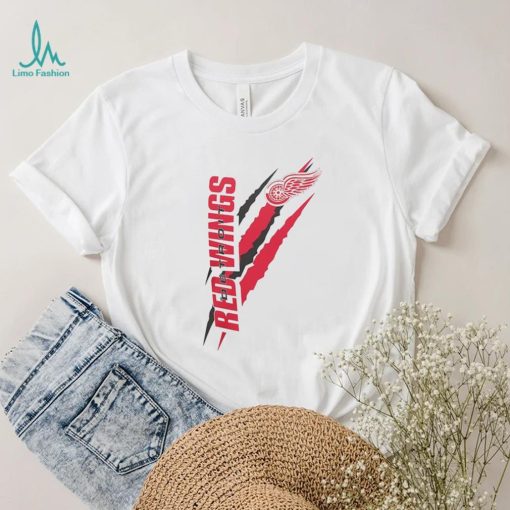 Detroit Red Wings Starter Color Scratch T Shirt