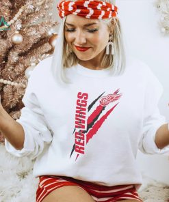 Detroit Red Wings Starter Color Scratch T Shirt