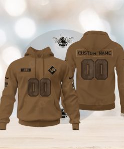 Detroit Salute To Service Veterans Day Grey Hoodie 3D