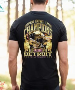 Detroit Super Bowl Champions 2024 'Gold Rush Vintage'T Shirt