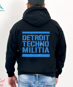 Detroit Techno Militia Blue Logo 2024 Shirt