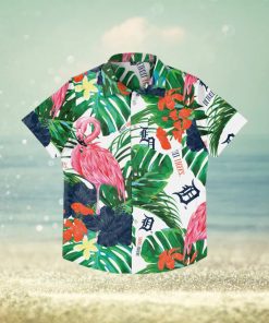 Detroit Tigers Flamingo Hawaiian Shirt