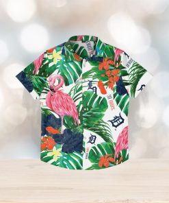 Detroit Tigers Flamingo Hawaiian Shirt