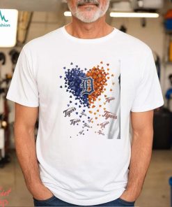 Detroit Tigers Tiny Heart Shape 2024 Shirt