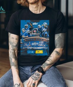 Detroit lions all grit nfl wild card 24 23 la rams shirt