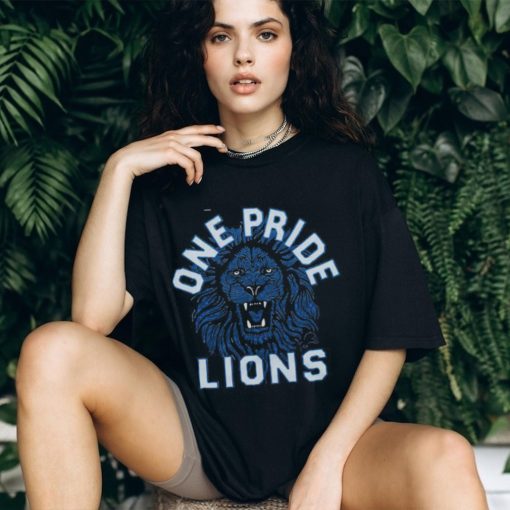 Detroit lions one pride lions shirt