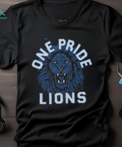 Detroit lions one pride lions shirt