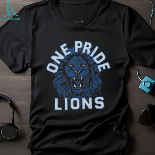 Detroit lions one pride lions shirt
