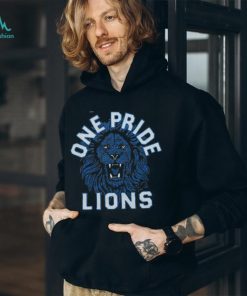 Detroit lions one pride lions shirt