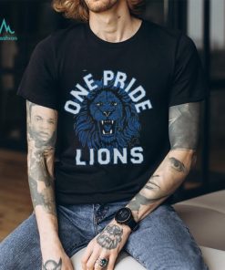 Detroit lions one pride lions shirt