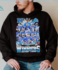 Detroit lions team player champions nfc divisional playoffs winners shirt