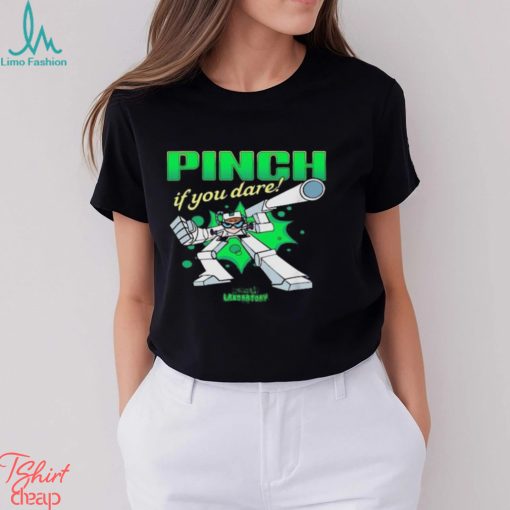 Dexter’s laboratory mad engine youth pinch if you dare st. paddy’s day graphic 2024 shirt