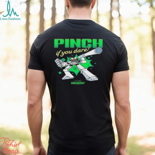 Dexter’s laboratory mad engine youth pinch if you dare st. paddy’s day graphic 2024 shirt