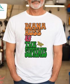Diana Ross And The Supremes Stacked Butterfly t shirt