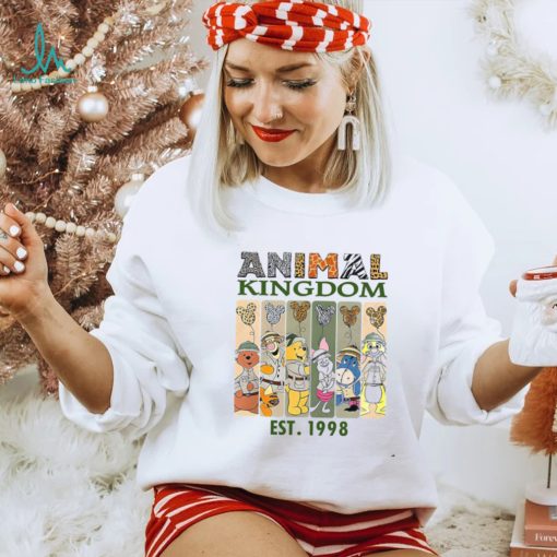 Disney Animal Kingdom Pooh Tee Family Matching Disney Trip Shirts