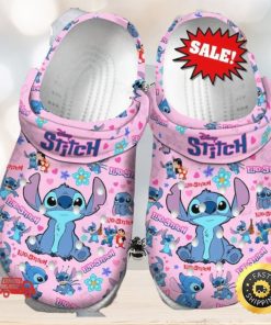 Disney Lilo And Stitch Valentine Clogs Shoes