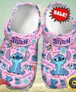 Disney Lilo And Stitch Valentine Clogs Shoes