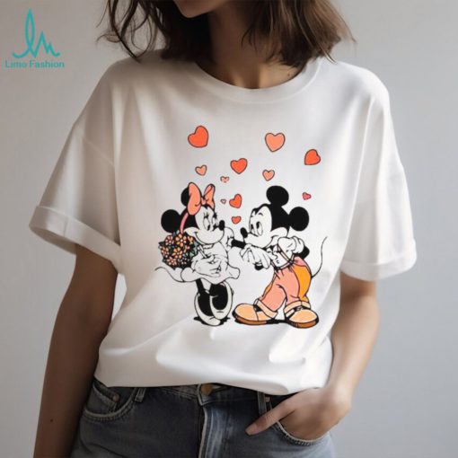 Disney Mickey And Minnie Love Valentine Shirt