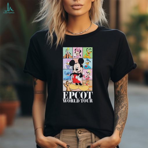 Disney Mickey mouse Epcot World Tour 2024 shirt