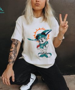 Disney Mickey mouse MiamI dolphins shirt