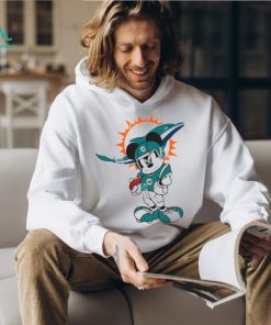 Disney Mickey mouse MiamI dolphins shirt