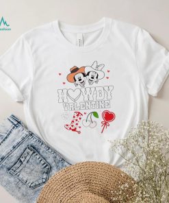 Disney western howdy Valentine shirt