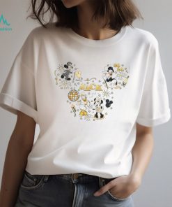 Disneyland Epcot World Tour 2024 Mickey Minnie Donald Daisy T Shirt