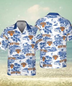 Distinctive New York Knicks Hawaiian Shirt Design