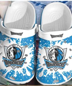 Dive into Basketball Fandom Dallas Mavericks Inspired Artistry Clog Footwear