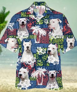 Dogo Argentino Hawaiian Shirt Dog Aloha Shirt For Men Women Beach