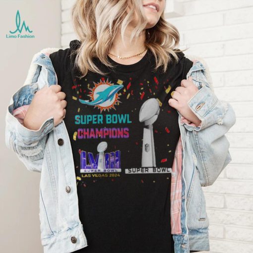 Dolphins Super Bowl Champions LVIII Las Vegas 2024 Shirt