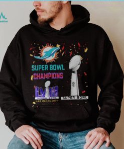 Dolphins Super Bowl Champions LVIII Las Vegas 2024 Shirt