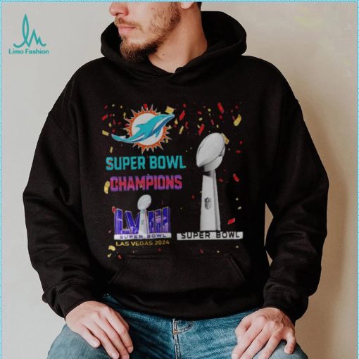 Dolphins Super Bowl Champions LVIII Las Vegas 2024 Shirt
