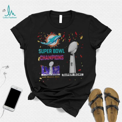 Dolphins Super Bowl Champions LVIII Las Vegas 2024 Shirt