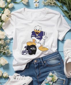 Donald Duck Baltimore Ravens Helmet 2024 shirt