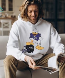 Donald Duck Baltimore Ravens Helmet 2024 shirt